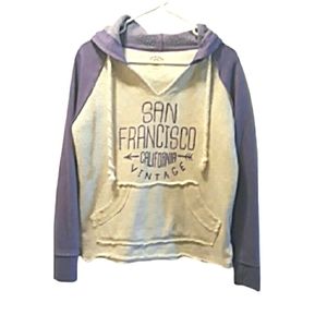 - OCEAN BEACH SF VINTAGE HOODIE